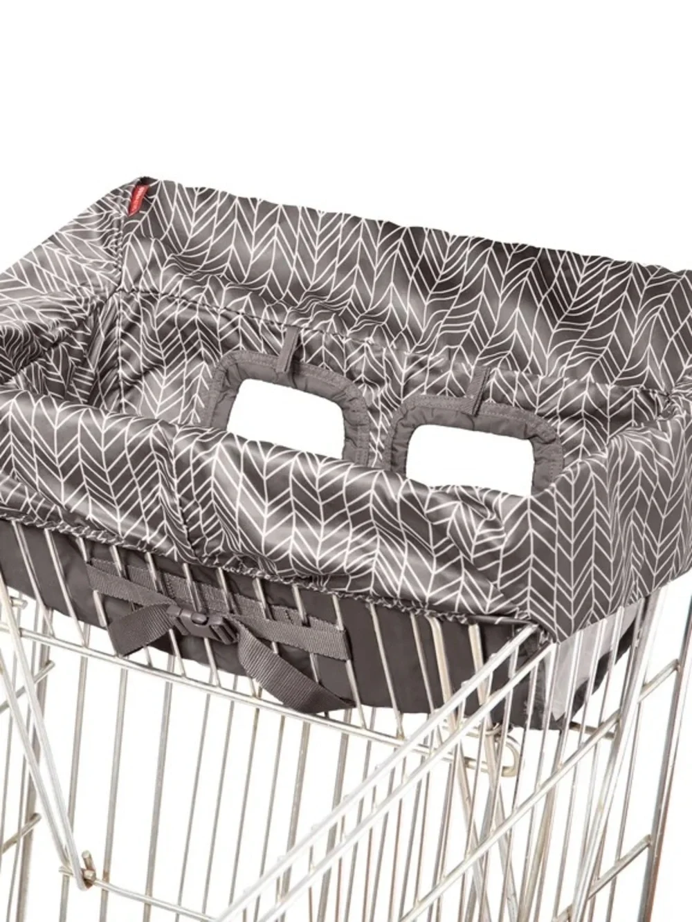 Skip Hop Gray Chevron Shopping Cart & High Chair Cover
